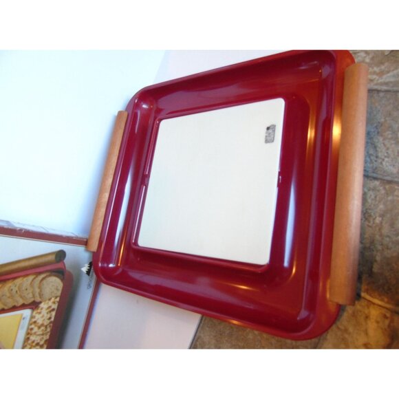 Vintage 1981 Cold Butler Refrigerating Hors d 'Oeuvres Tray Glacierware Franco - Picture 7 of 9